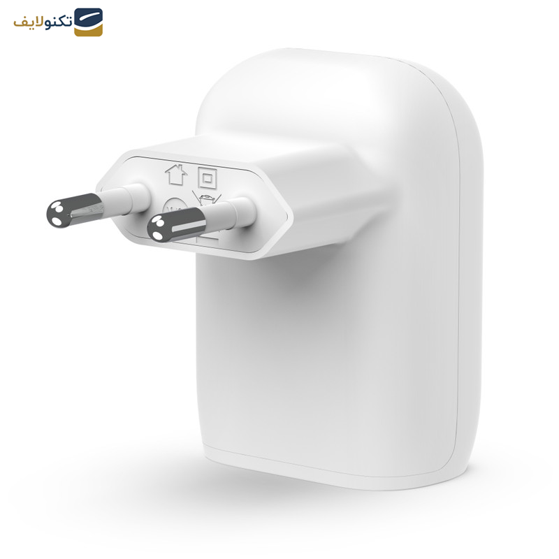 شارژر دیواری بلکین مدل WCA005vfWH BOOST CHARGE شارژر دیواری بلکین مدل WCA005vfWH BOOST CHARGE