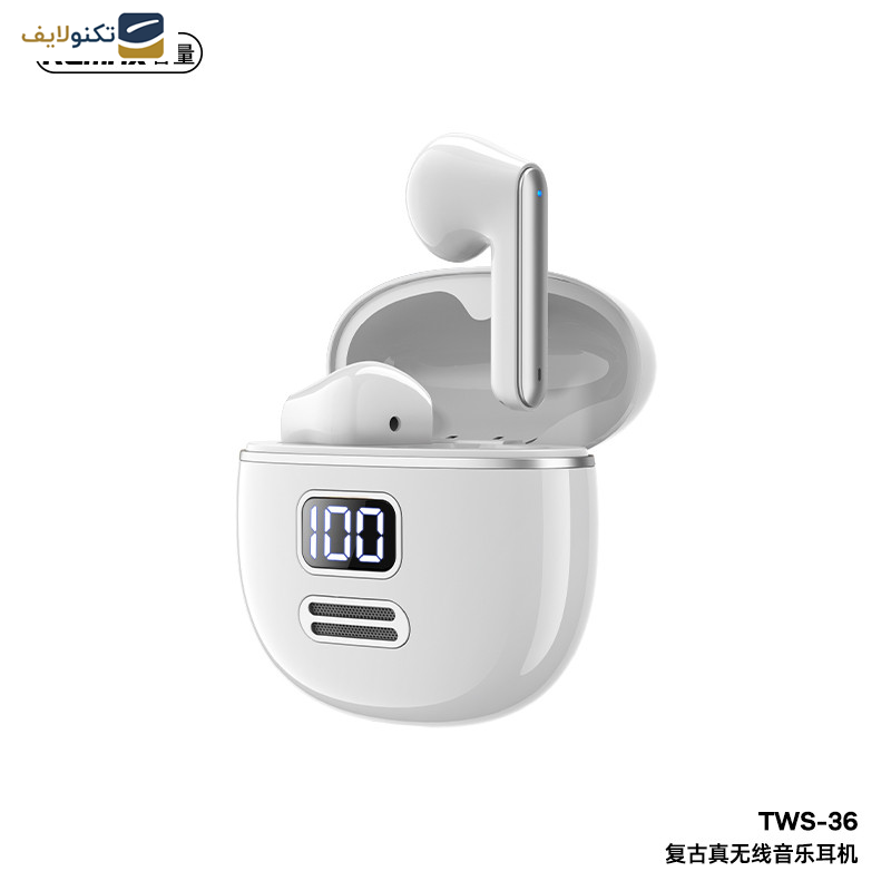 هدفون بلوتوثی ریمکس طرح کلاسیک مدل TWS-36 هدفون بلوتوثی ریمکس طرح کلاسیک مدل TWS-36