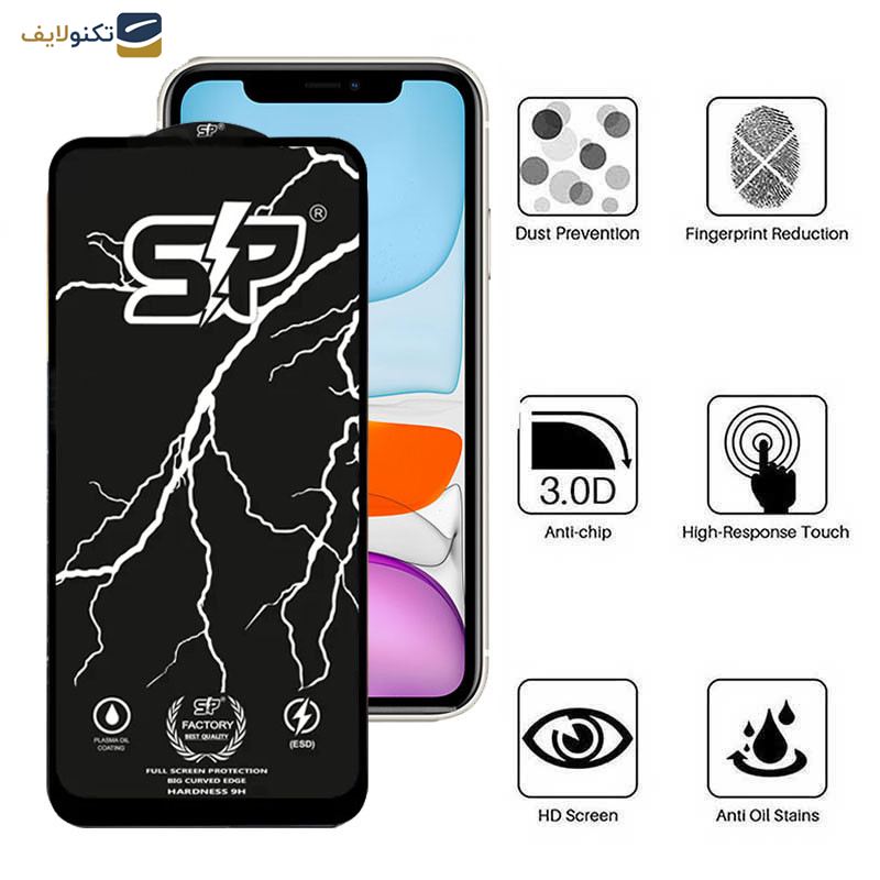 محافظ صفحه نمایش اپیکوی مدل SP Factory مناسب برای گوشی موبایل اپل iPhone 11/XR محافظ صفحه نمایش اپیکوی مدل SP Factory مناسب برای گوشی موبایل اپل iPhone 11/XR