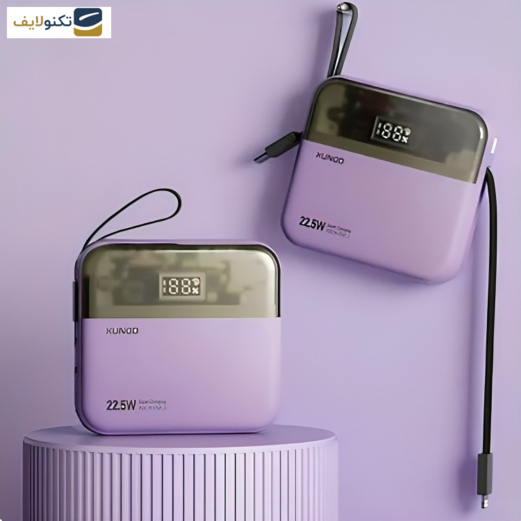 پاوربانک ژاند مدل Mini-XDCH-058 ظرفیت 10000 میلی آمپر ساعت پاوربانک ژاند مدل Mini-XDCH-058 ظرفیت 10000 میلی آمپر ساعت
