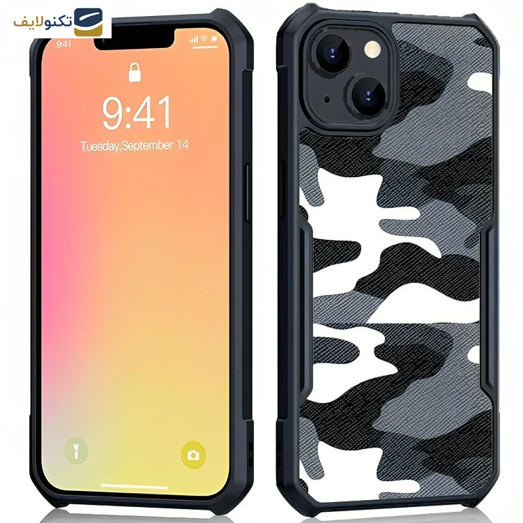 کاور ژاند مدل Xundd Camouflage مناسب برای گوشی موبایل اپل iPhone 14 / 13 کاور ژاند مدل Xundd Camouflage مناسب برای گوشی موبایل اپل iPhone 14 / 13