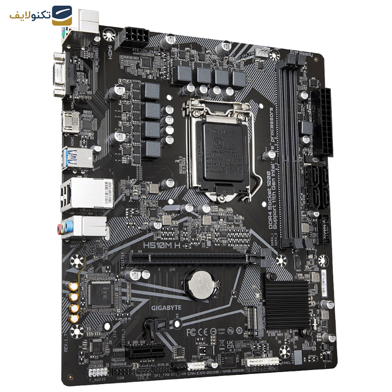 مادربرد گیگابایت مدل H510M H rev. 1.7 مادربرد گیگابایت مدل H510M H rev. 1.7