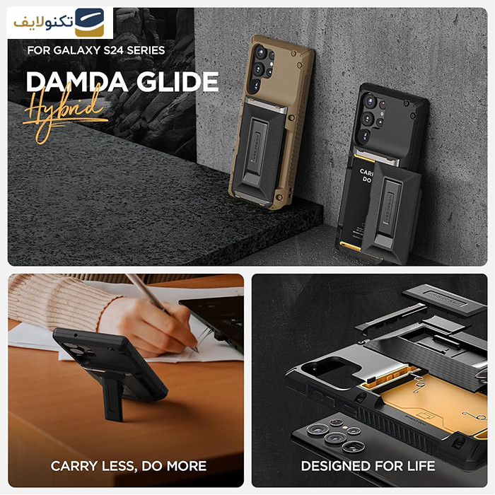 کاور وی آر اس دیزاین مدل Damda Glide Hybrid مناسب برای گوشی موبایل سامسونگ Galaxy S24 Ultra کاور وی آر اس دیزاین مدل Damda Glide Hybrid مناسب برای گوشی موبایل سامسونگ Galaxy S24 Ultra