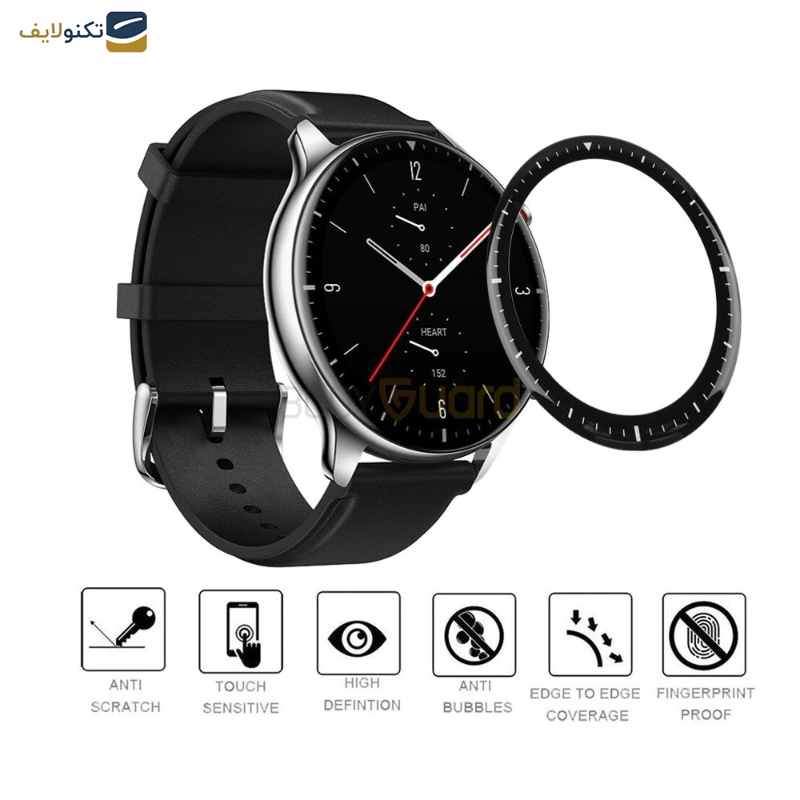 محافظ صفحه نمایش بادیگارد مدل PMMA مناسب برای ساعت هوشمند شیائومی Huami Amazfit GTR 2E محافظ صفحه نمایش بادیگارد مدل PMMA مناسب برای ساعت هوشمند شیائومی Huami Amazfit GTR 2E