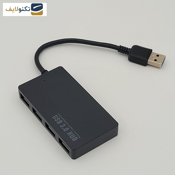هاب 4 پورت usb3.0 وان مکس مدل om-h30 هاب 4 پورت usb3.0 وان مکس مدل om-h30