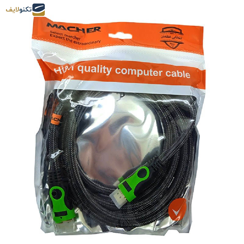 کابل HDMI مچر مدل MR-92 طول 5 متر کابل HDMI مچر مدل MR-92 طول 5 متر