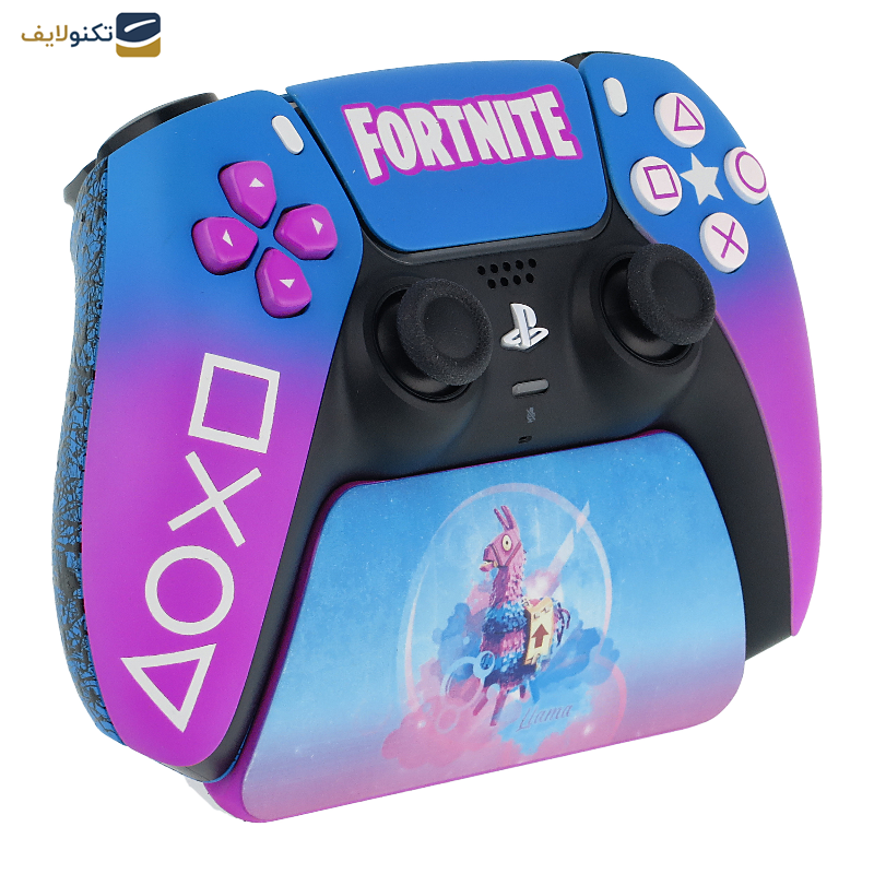 دسته بازی پلی استیشن 5 سونی مدل fortnite به همراه استند نگهدارنده دسته بازی پلی استیشن 5 سونی مدل fortnite به همراه استند نگهدارنده