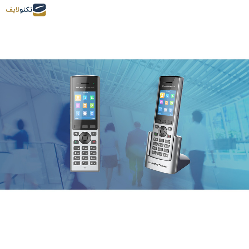 تلفن بی سیم تحت شبکه گرنداستریم مدل DP730 تلفن بی سیم تحت شبکه گرنداستریم مدل DP730