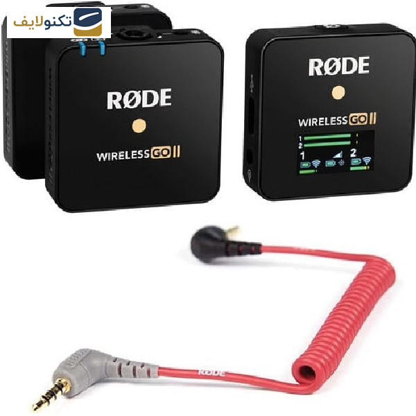 ست میکروفن بی سیم مدل پک Rode Wireless GO II ست میکروفن بی سیم مدل پک Rode Wireless GO II