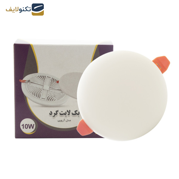پنل بک لایت 18 وات شی کاریزما توکار مدل برجسته گرد آروین پنل بک لایت 18 وات شی کاریزما توکار مدل برجسته گرد آروین