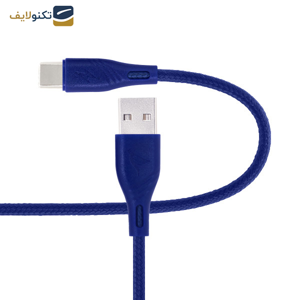 کابل تبدیل USB به USB-C شی کاریزما مدل یگانه طول 1.8متر کابل تبدیل USB به USB-C شی کاریزما مدل یگانه طول 1.8متر
