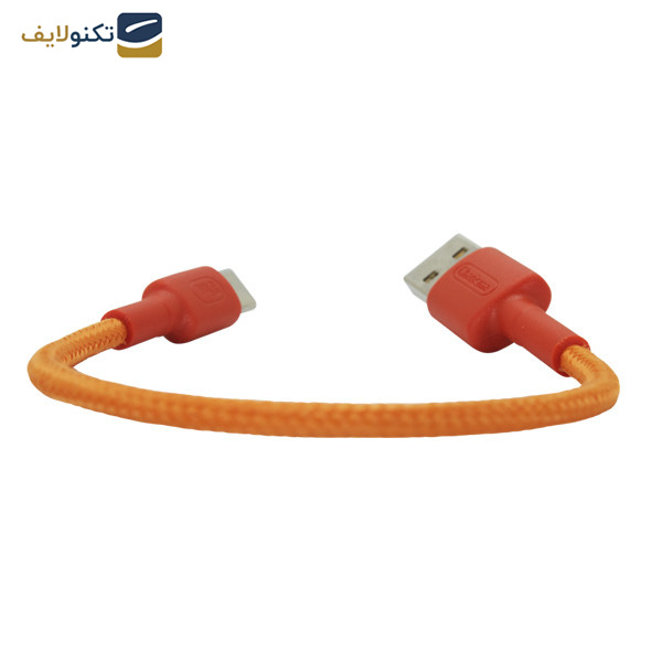 کابل تبدیل USB به MicroUSB شی کاریزما مدل پیام طول 0.3 متر کابل تبدیل USB به MicroUSB شی کاریزما مدل پیام طول 0.3 متر