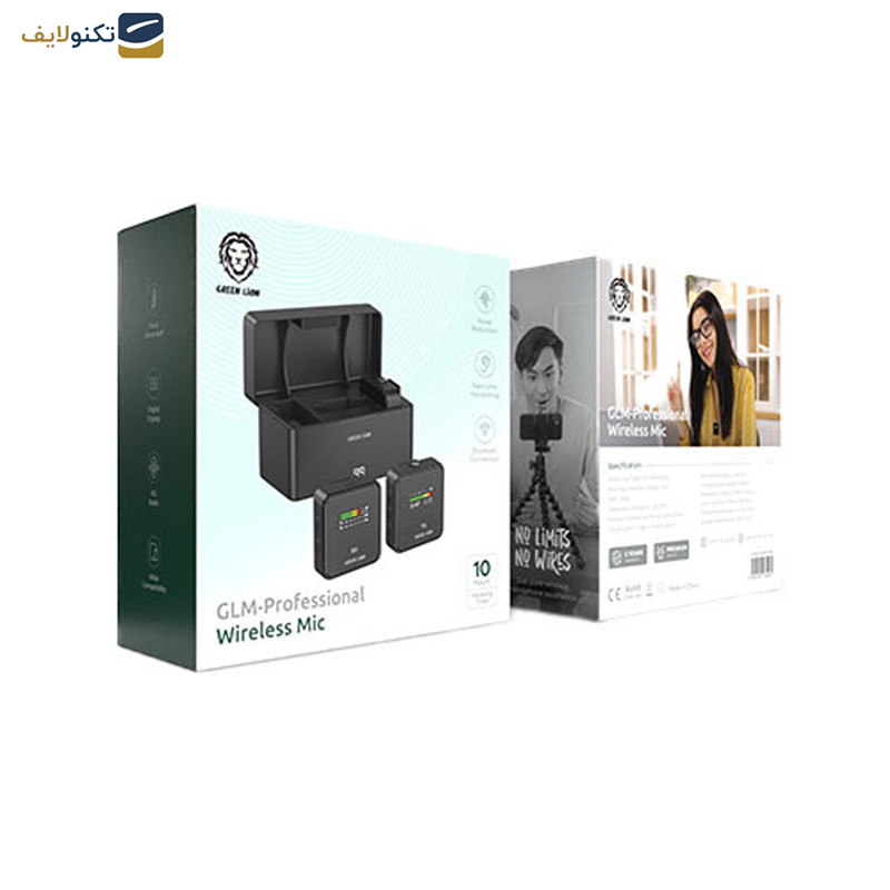 میکروفن یقه ای مدل GREEN LION GLM