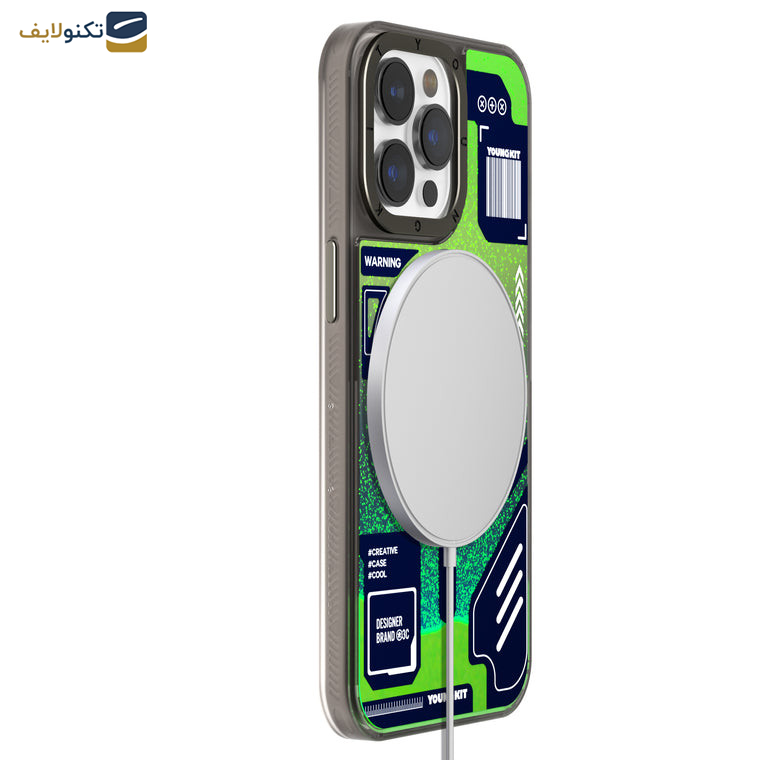  کاور یانگ کیت مدل Galactic Quicksand Magsafe Series مناسب برای گوشی موبایل اپل iphone 15 pro