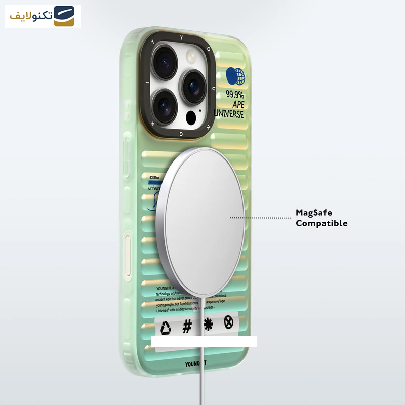 کاور یانگ کیت مدل Dynamic color کد Z02 مناسب برای گوشی موبایل اپل iphone 16promax کاور یانگ کیت مدل Dynamic color کد Z02 مناسب برای گوشی موبایل اپل iphone 16promax