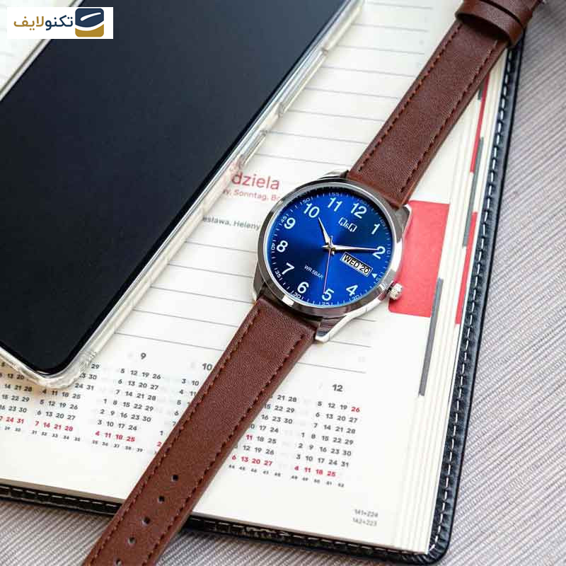 ساعت مچی عقربهای مردانه کیو اند کیو مدل C32A-007PY ساعت مچی عقربهای مردانه کیو اند کیو مدل C32A-007PY