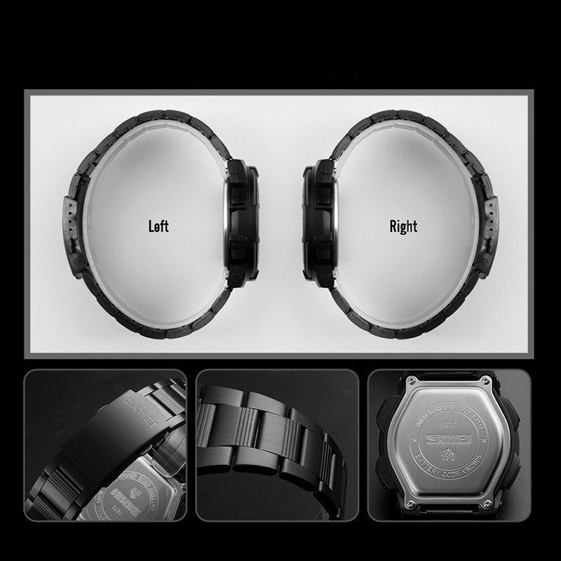 ساعت مچی عقربه‌ای مردانه اسکمی مدل 1370 G