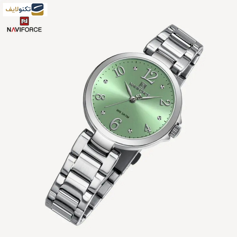 ساعت مچی عقربه ای زنانه نیوی فورس مدل NF5031 GS ساعت مچی عقربه ای زنانه نیوی فورس مدل NF5031 GS