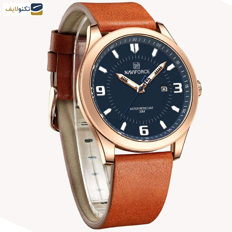 ساعت مچی عقربهای مردانه نیوی فورس مدل NF8028 RGBEBN ساعت مچی عقربهای مردانه نیوی فورس مدل NF8028 RGBEBN