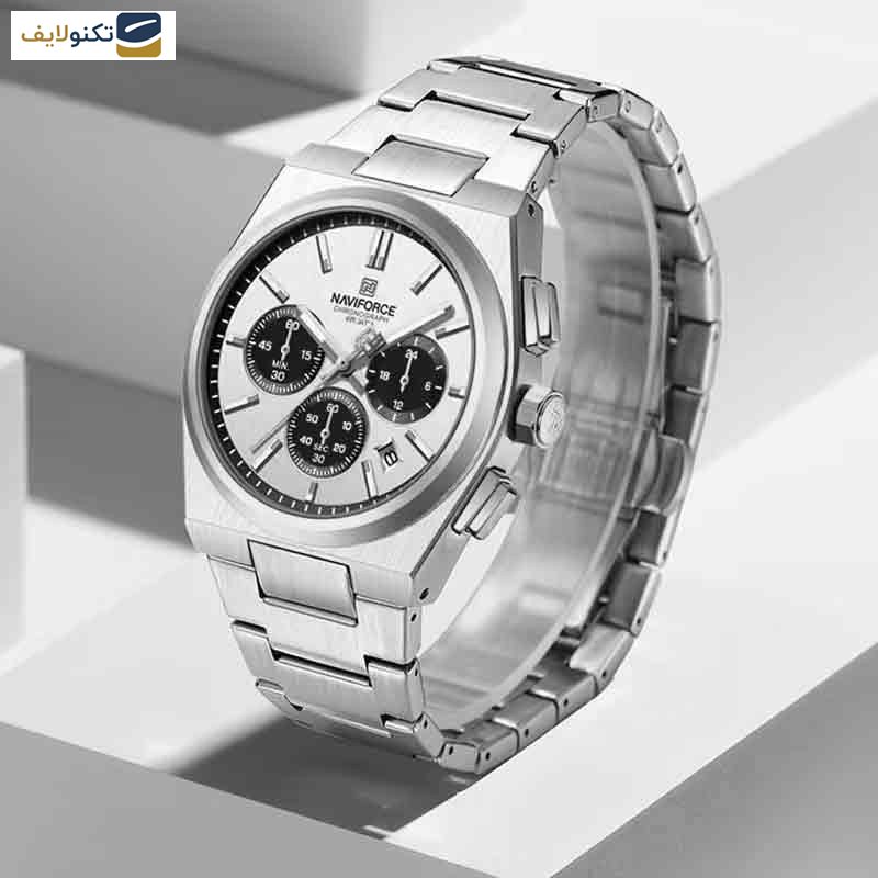 ساعت مچی عقربه‌ای مردانه نیوی فورس مدل NF8048 SWS
