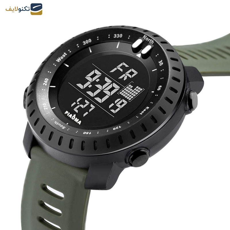 ساعت مچی دیجیتال مردانه پیائوما مدل DAV-G