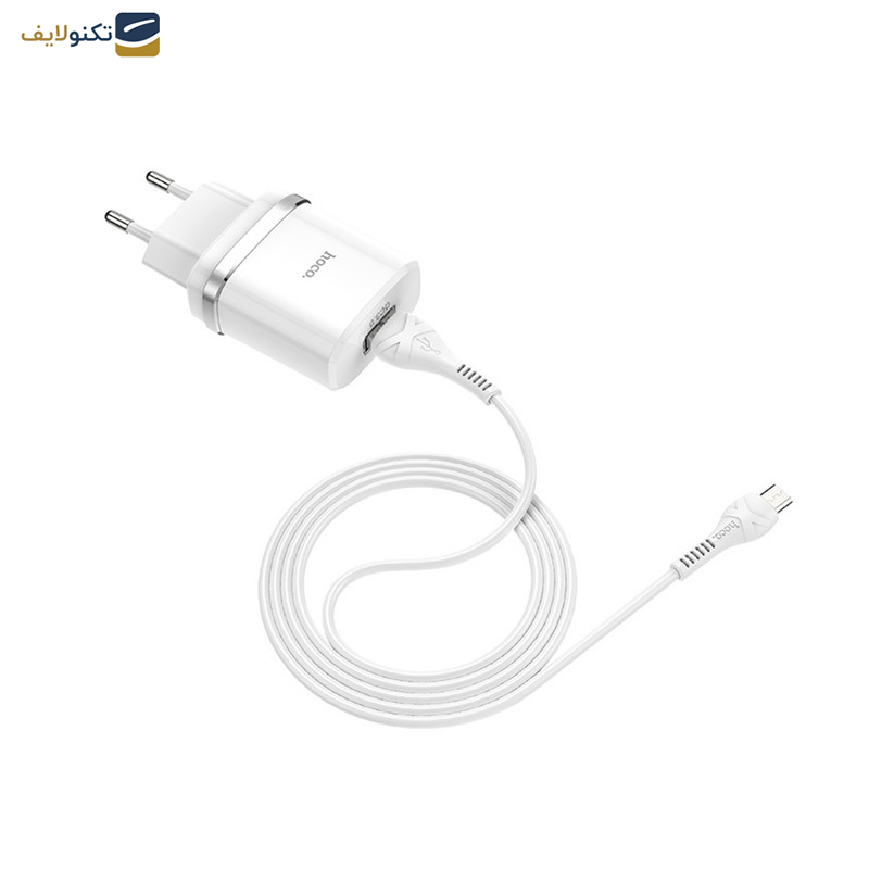 شارژر دیواری هوکو مدل C12Q به همراه کابل تبدیل microUSB شارژر دیواری هوکو مدل C12Q به همراه کابل تبدیل microUSB