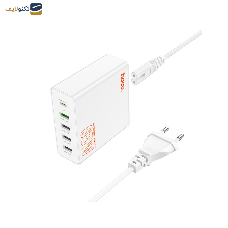 هاب 5 پورت USB هوکو مدل C114A 65W هاب 5 پورت USB هوکو مدل C114A 65W