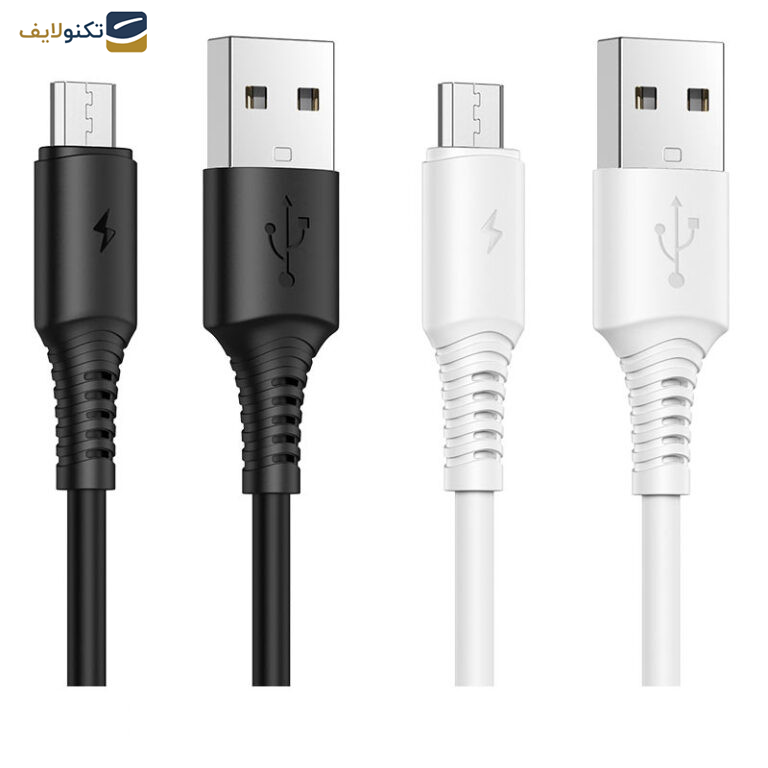 کابل تبدیل USB به microUSB بروفون مدل BX47 طول 1متر کابل تبدیل USB به microUSB بروفون مدل BX47 طول 1متر