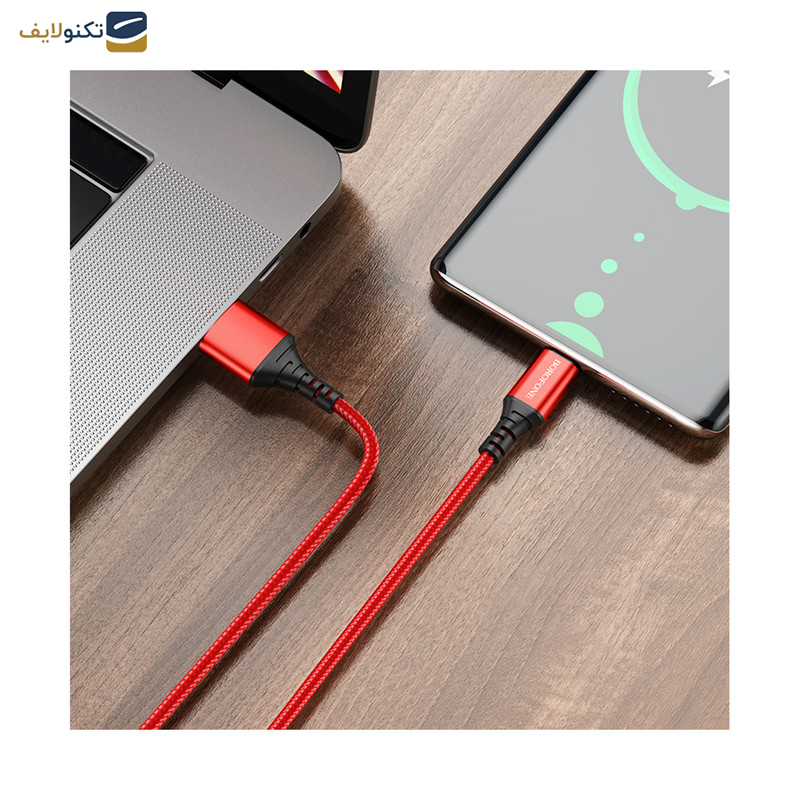 کابل تبدیل USB به USB-C بروفون مدل BX54 طول 1 متر کابل تبدیل USB به USB-C بروفون مدل BX54 طول 1 متر