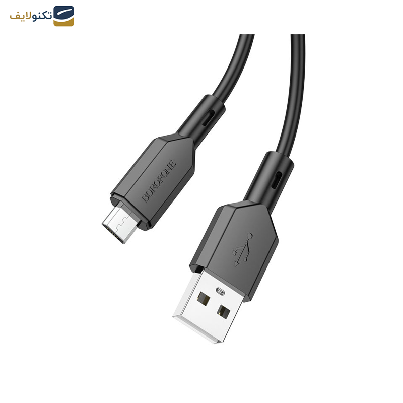 کابل تبدیل USB به MICROUSB بروفون مدل BX70 طول 1 متر