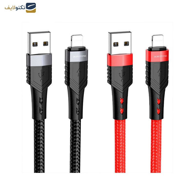 کابل تبدیل USB به لایتنینگ بروفون مدل BU35 طول 1.2 متر