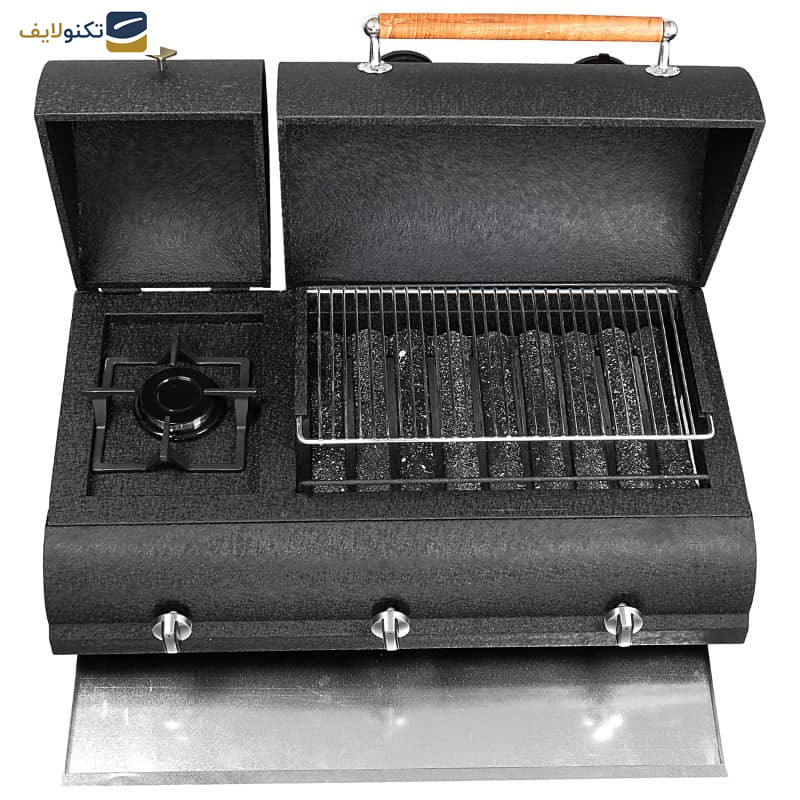 باربیکیو مدل گازی زغالی کد 120 باربیکیو مدل گازی زغالی کد 120