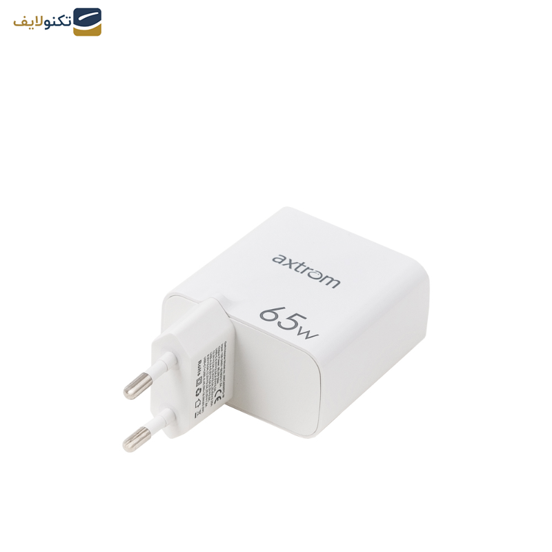 شارژر دیواری 65 وات اکستروم مدل AWC65WPQ-W شارژر دیواری 65 وات اکستروم مدل AWC65WPQ-W