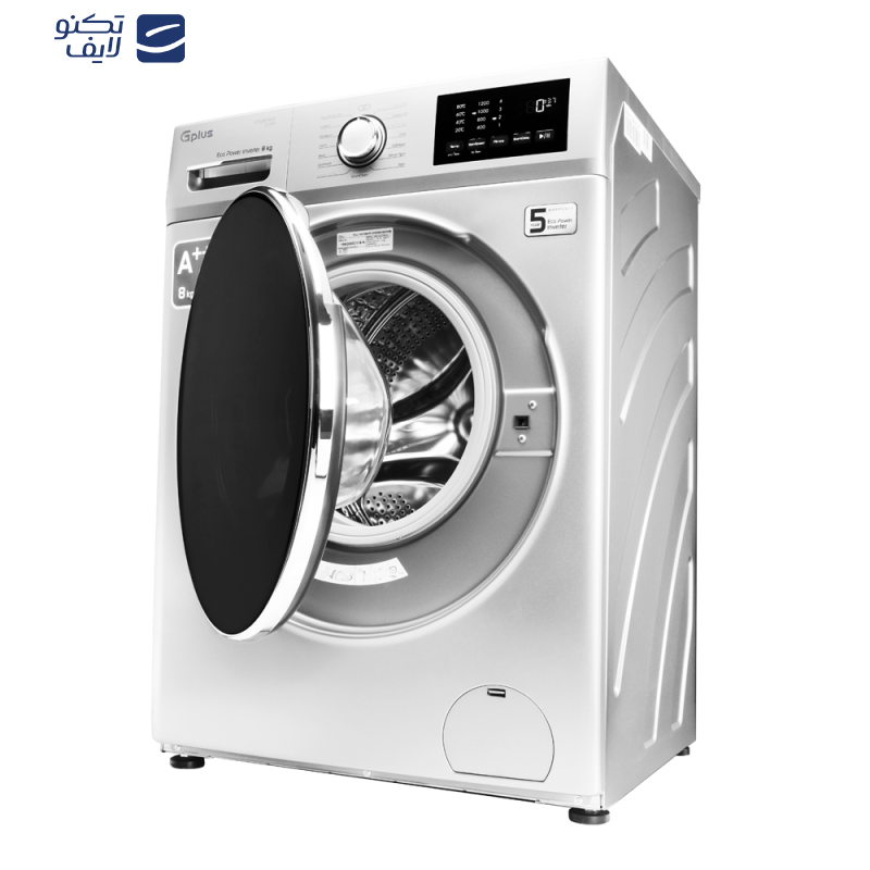 ماشین لباسشویی جی پلاس مدل GWM-P8220W ظرفیت ۸ کیلوگرم ماشین لباسشویی جی پلاس مدل GWM-P8220W ظرفیت ۸ کیلوگرم