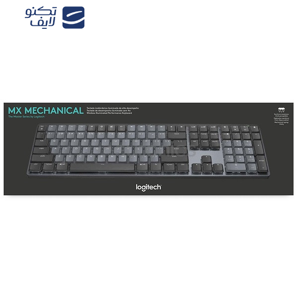 کیبورد بی سیم لاجیتک مدل MX MECHANICAL-Clicky کیبورد بی سیم لاجیتک مدل MX MECHANICAL-Clicky