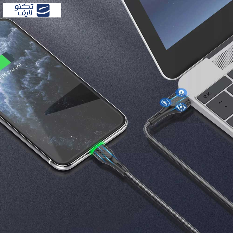 کابل تبدیل USB به microUSB کینگ استار مدل K02A طول 1.1 متر کابل تبدیل USB به microUSB کینگ استار مدل K02A طول 1.1 متر