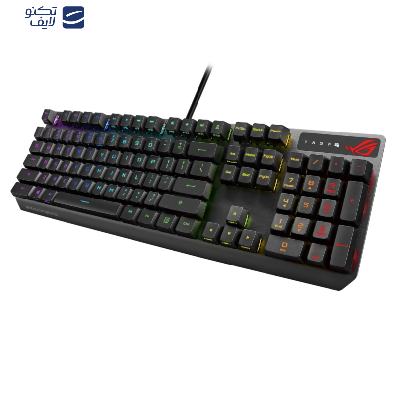 کیبورد مخصوص بازی ایسوس مدل ROG STRIX SCOPE RX کیبورد مخصوص بازی ایسوس مدل ROG STRIX SCOPE RX