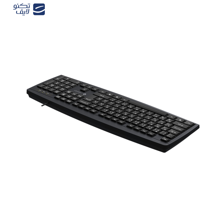 کیبورد با سیم لاجی کی مدل K113B، سوییچ ممبران، Full-Size کیبورد با سیم لاجی کی مدل K113B، سوییچ ممبران، Full-Size