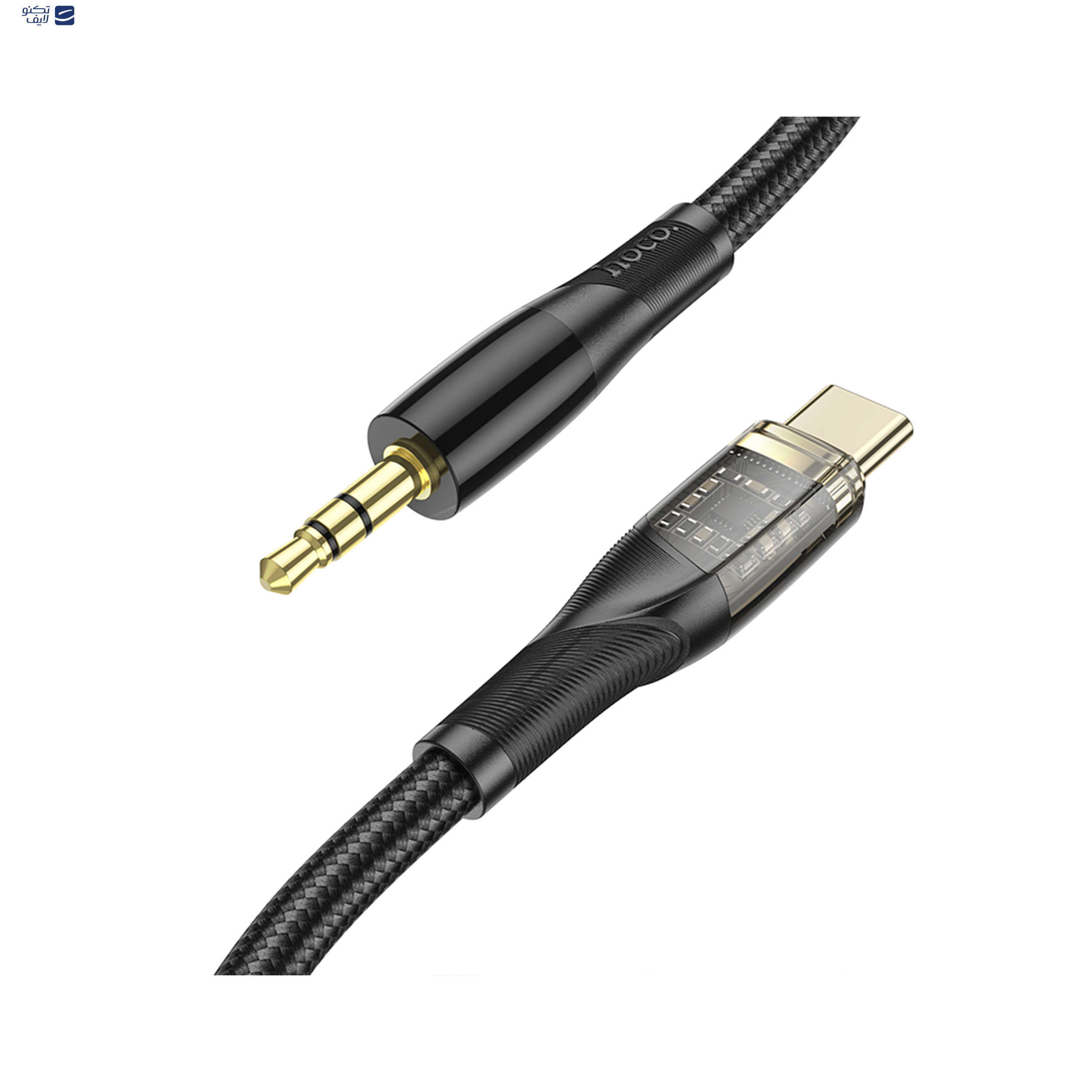 کابل تبدیل USB-C به جک 3.5 میلی متری هوکو مدل UPA25 طول 1 متر کابل تبدیل USB-C به جک 3.5 میلی متری هوکو مدل UPA25 طول 1 متر