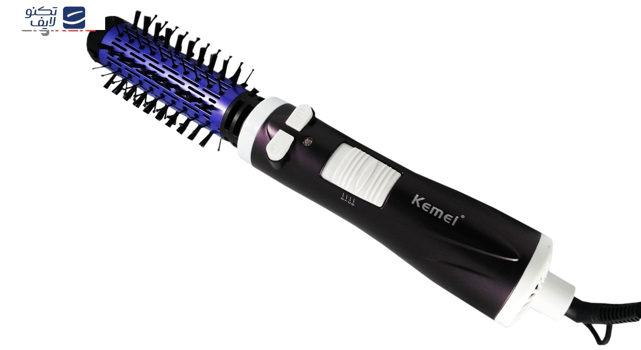 سشوار برس دار چرخشی کیمی مدل KM-813