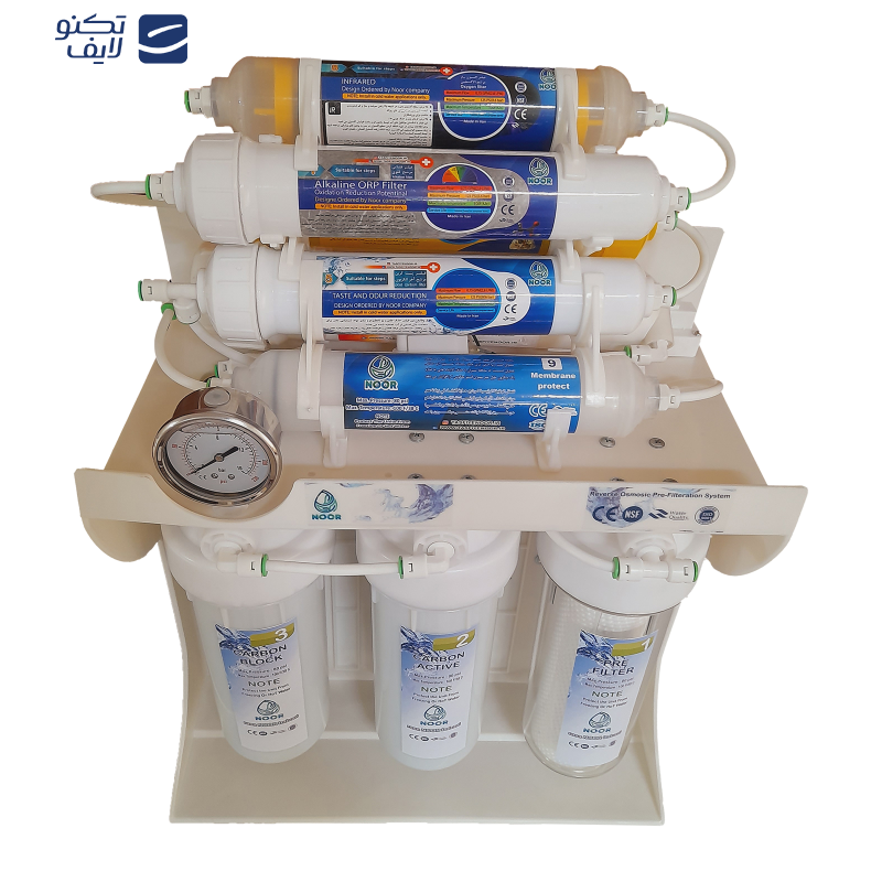 دستگاه تصفیه کننده آب رسا نور بابایی مدل X plast m900 به همراه فیلتر بسته 4 عددی