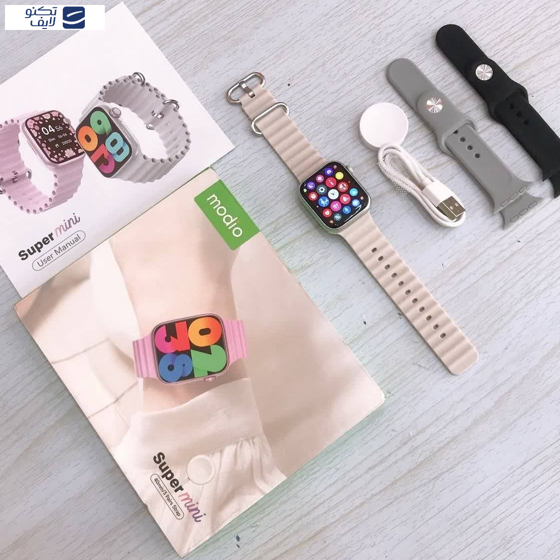 ساعت هوشمند مودیو مدل Super Mini 40mm ساعت هوشمند مودیو مدل Super Mini 40mm