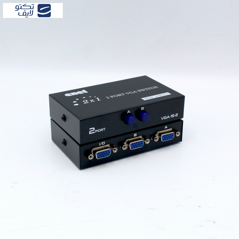سوییچ دو پورت VGA ای نت مدل En-SV2m سوییچ دو پورت VGA ای نت مدل En-SV2m