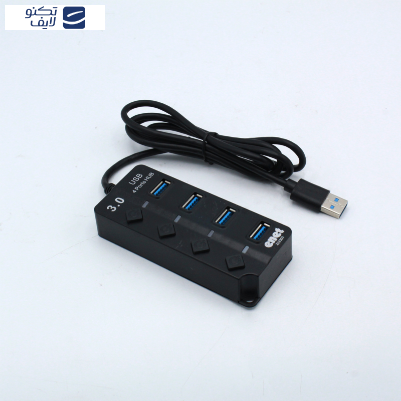 هاب چهار پورت USB 3.0 ای نت مدل En-HT35D هاب چهار پورت USB 3.0 ای نت مدل En-HT35D