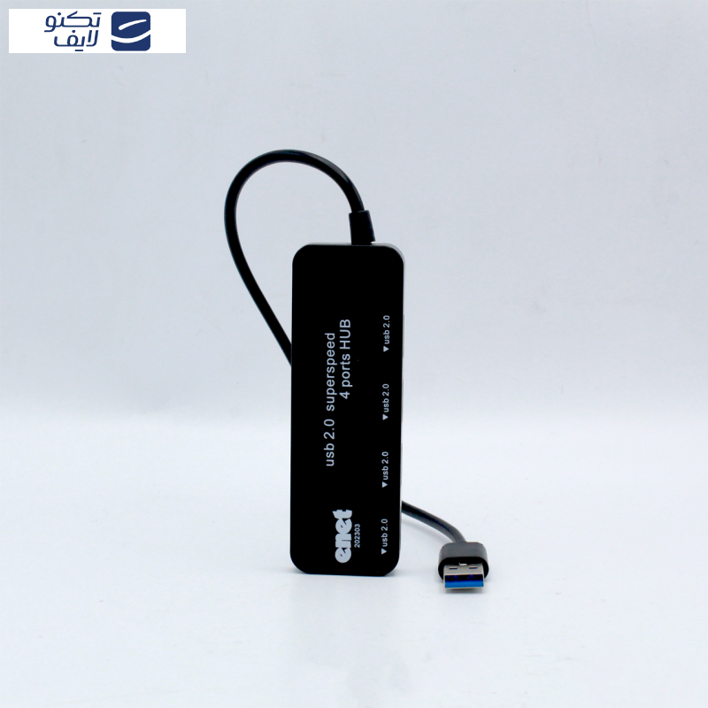 هاب چهار پورت USB 2.0 ای نت مدل EN-AB05 هاب چهار پورت USB 2.0 ای نت مدل EN-AB05