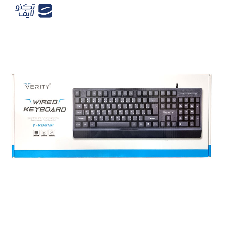 کیبورد وریتی مدل V-KB 6131 کیبورد وریتی مدل V-KB 6131