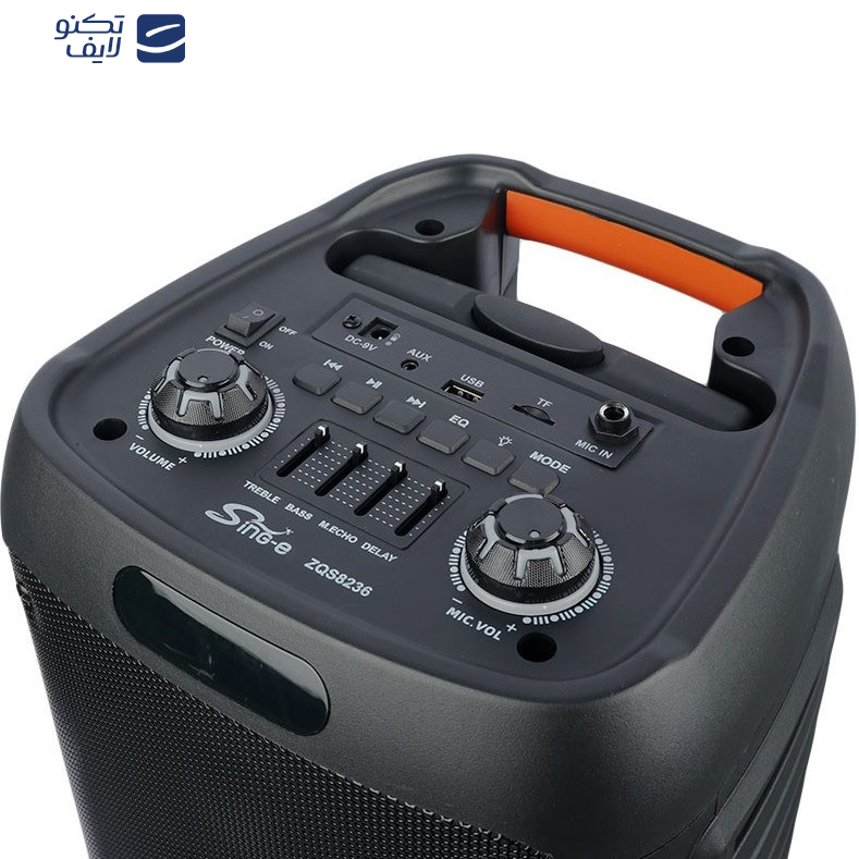 اسپیکر بلوتوثی قابل حمل مدل ZQS 8236 اسپیکر بلوتوثی قابل حمل مدل ZQS 8236