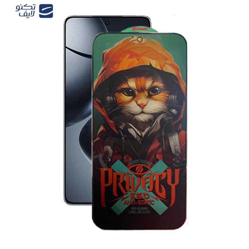 محافظ صفحه نمایش حریم شخصی اپیکوی مدل Privacy Hoodie Cat مناسب برای گوشی موبایل شیائومی 14T Pro / 14T / X6 Pro /Redmi K70 Ultra محافظ صفحه نمایش حریم شخصی اپیکوی مدل Privacy Hoodie Cat مناسب برای گوشی موبایل شیائومی 14T Pro / 14T / X6 Pro /Redmi K70 Ultra