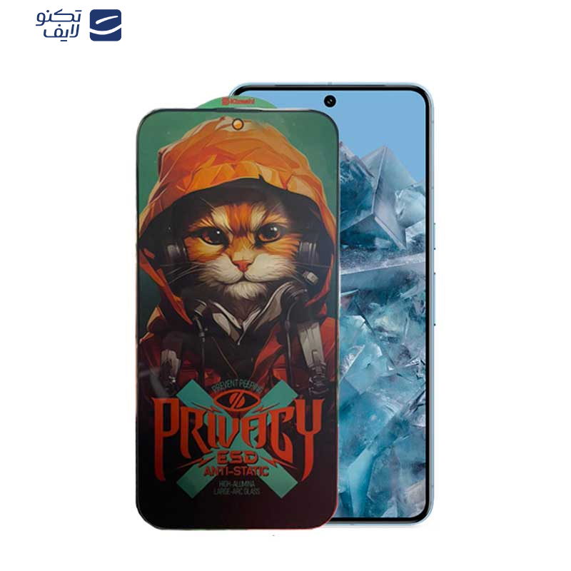 محافظ صفحه نمایش حریم شخصی اپیکوی مدل Privacy Hoodie Cat مناسب برای گوشی موبایل گوگل Pixel 9 Pro XL محافظ صفحه نمایش حریم شخصی اپیکوی مدل Privacy Hoodie Cat مناسب برای گوشی موبایل گوگل Pixel 9 Pro XL