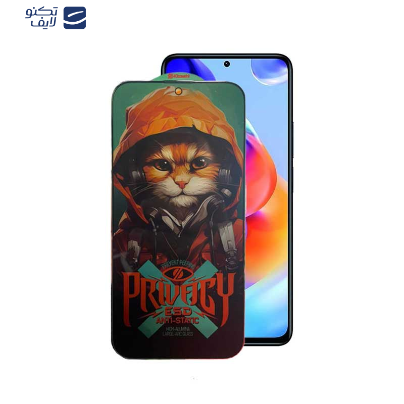 محافظ صفحه نمایش حریم شخصی اپیکوی مدل Privacy Hoodie Cat مناسب برای گوشی موبایل شیائومی Redmi Note 11 Pro Plus 5G (China) / Note 11 Pro Plus 5G (India) / Note 11 Pro 5G (China) / Note 11 Pro 4G-5G محافظ صفحه نمایش حریم شخصی اپیکوی مدل Privacy Hoodie Cat مناسب برای گوشی موبایل شیائومی Redmi Note 11 Pro Plus 5G (China) / Note 11 Pro Plus 5G (India) / Note 11 Pro 5G (China) / Note 11 Pro 4G-5G